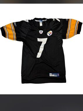 Reebok Pittsburgh Steelers Ben Roethlisberger NFL Football Jersey